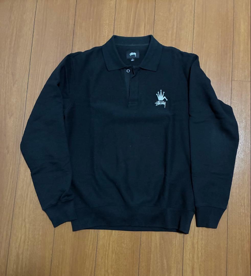 トップス stussy polo fleece