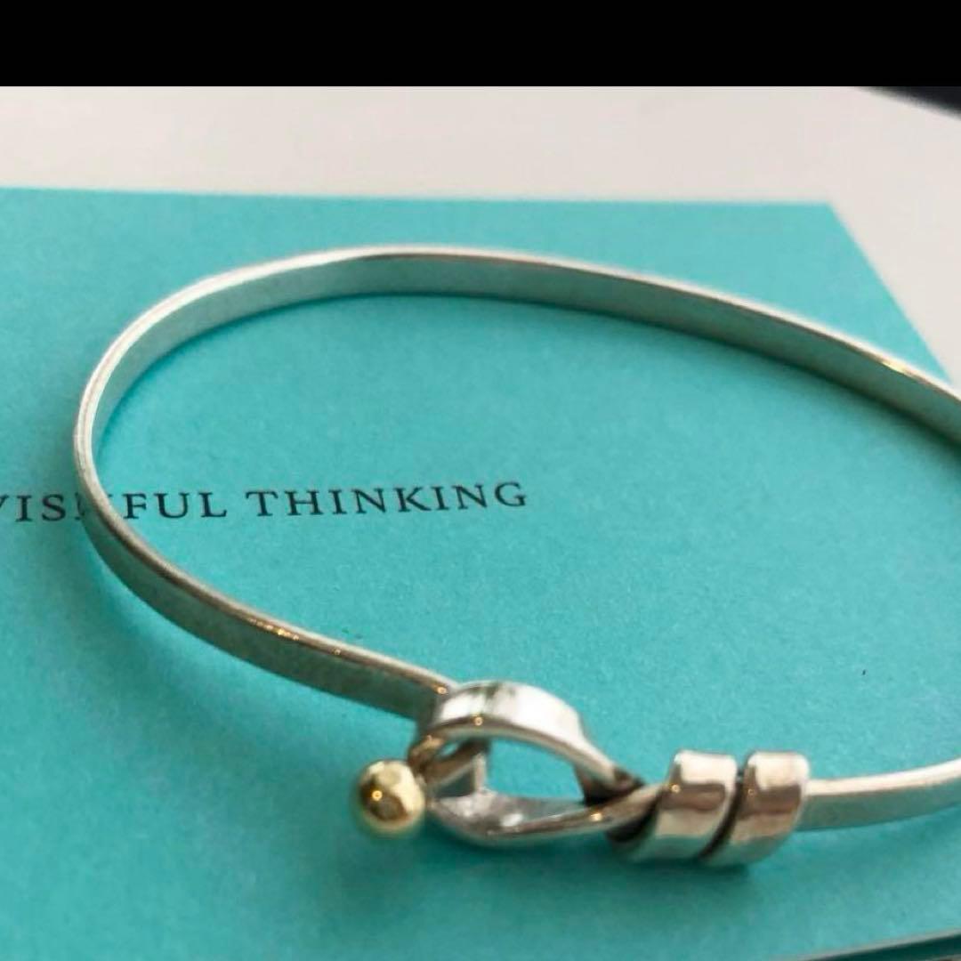 Tiffany&Co.シルバーバングル フック＆アイ ブレスレット ティファニー