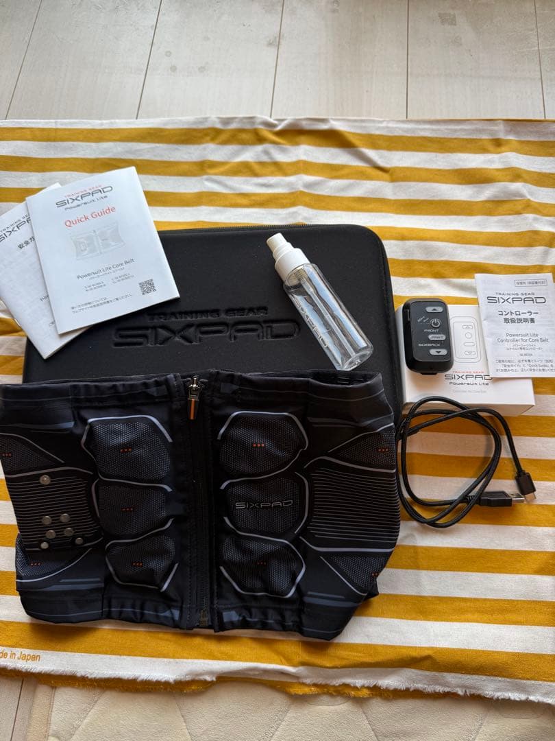 SIXPAD EMS パワースーツ　コアベルト