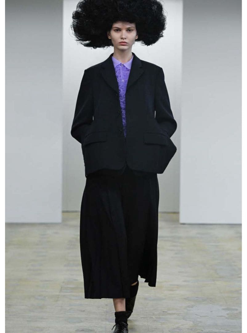 む*中様 25SS コムデギャルソンコムデギャルソン　プリーツパンツ