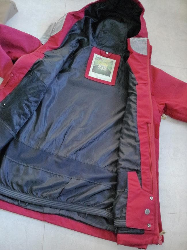 アンファッジ AA コラボ ジャケット ビブパンツ スノーボードウエア上下セット