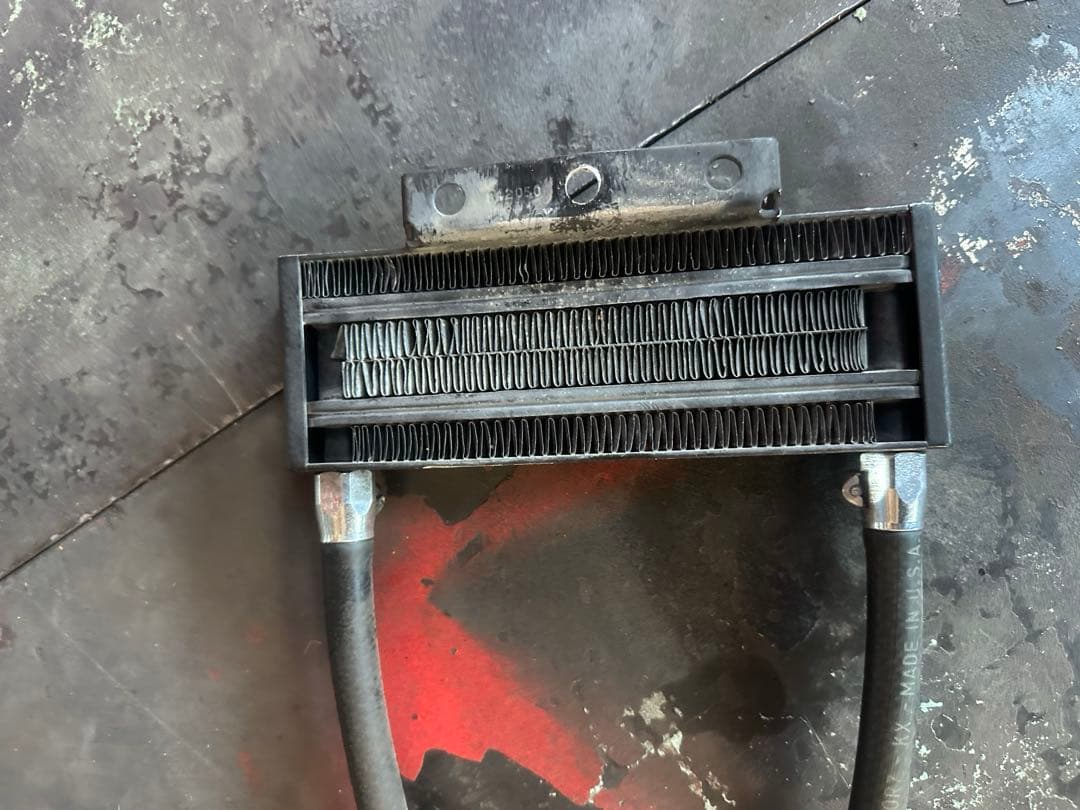 ハーレー　ショベル　オイルクーラー