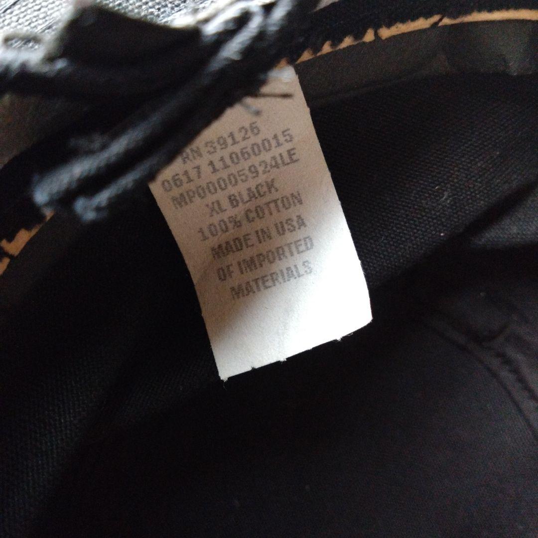 【FILSON】フィルソン TIN CLOTH PACKER HAT　 ブラック