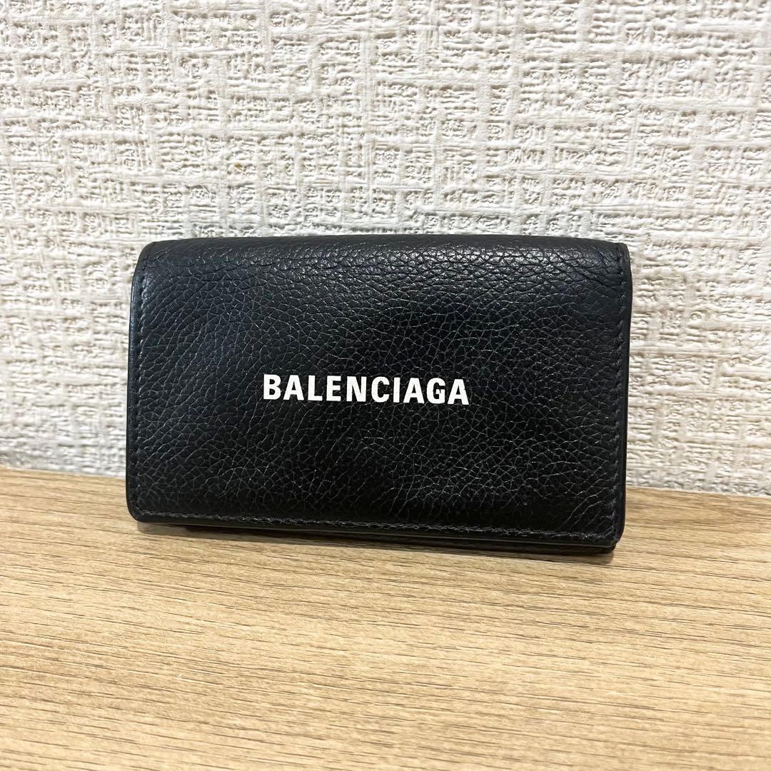BALENCIAGA バレンシアガ 6連キーケース ブラック 黒