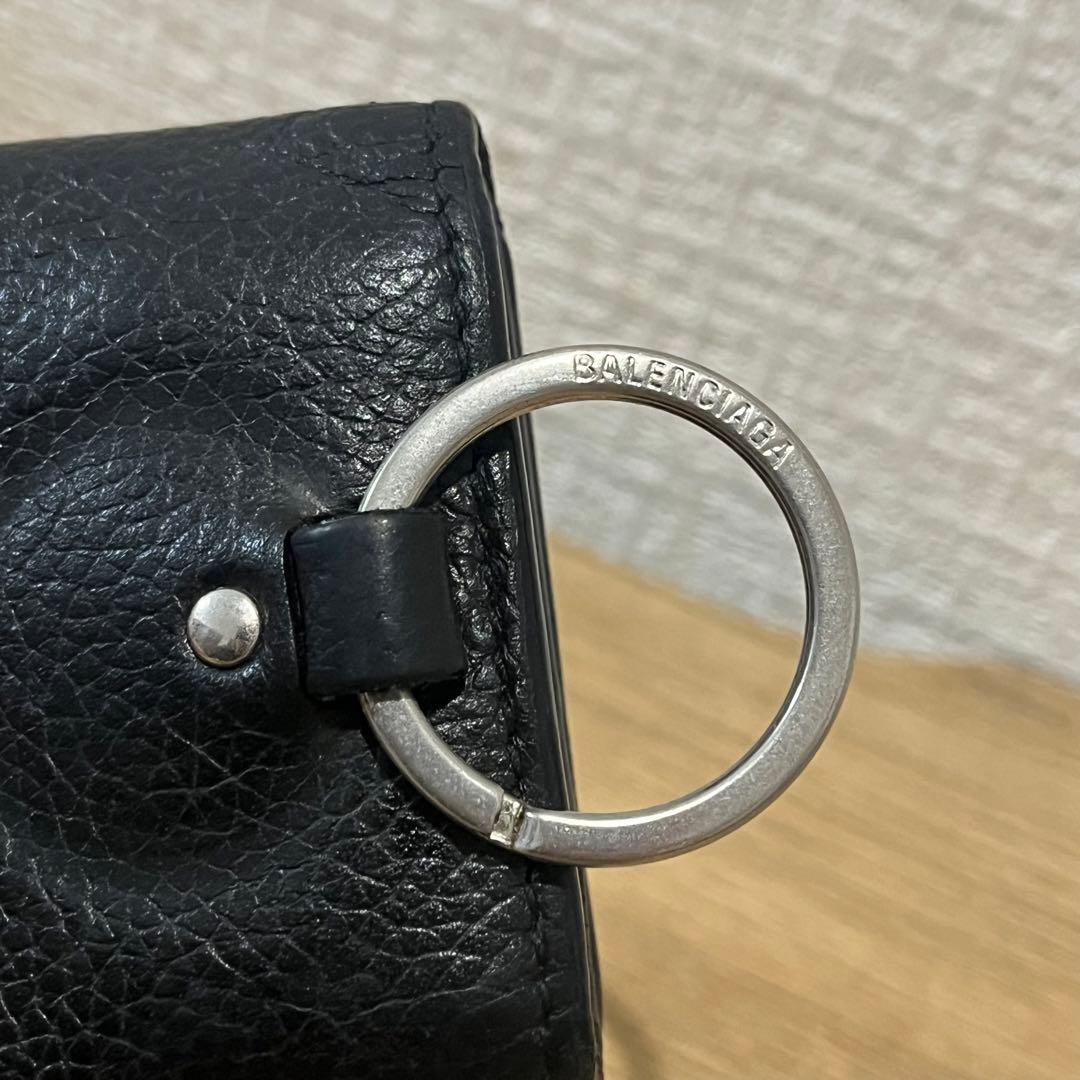 BALENCIAGA バレンシアガ 6連キーケース ブラック 黒