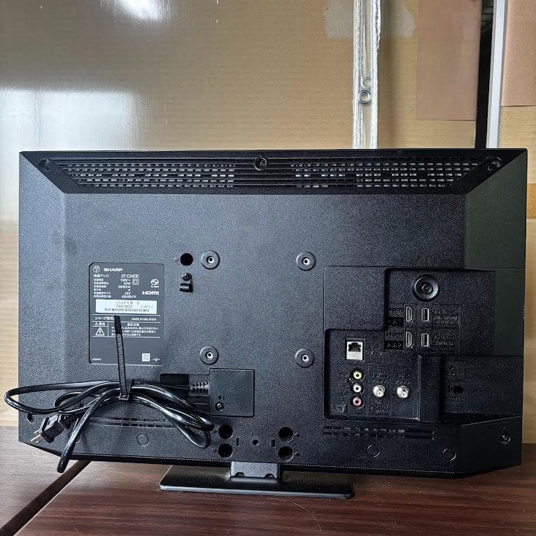 SHARPAQUOS液晶テレビ 2T-C24DE 24V型24年製 動作確認済み