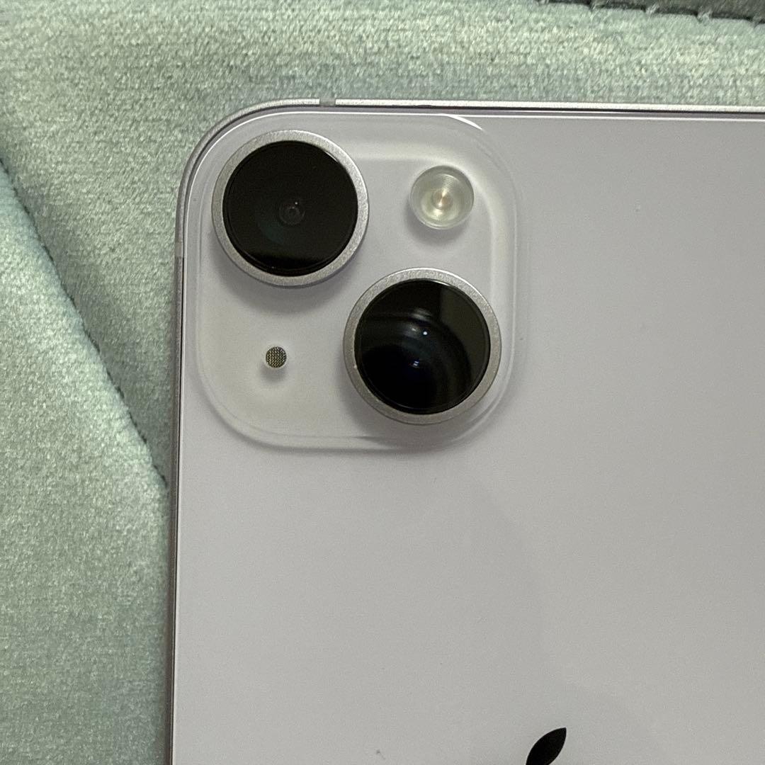 【超美品】Apple iPhone14 本体 パープル 128GB