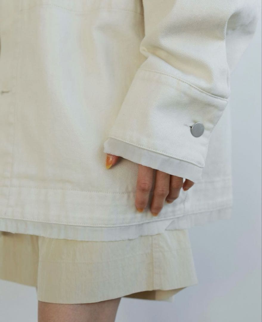 完売品　anuke Denim Work Jacket 36 アイボリー
