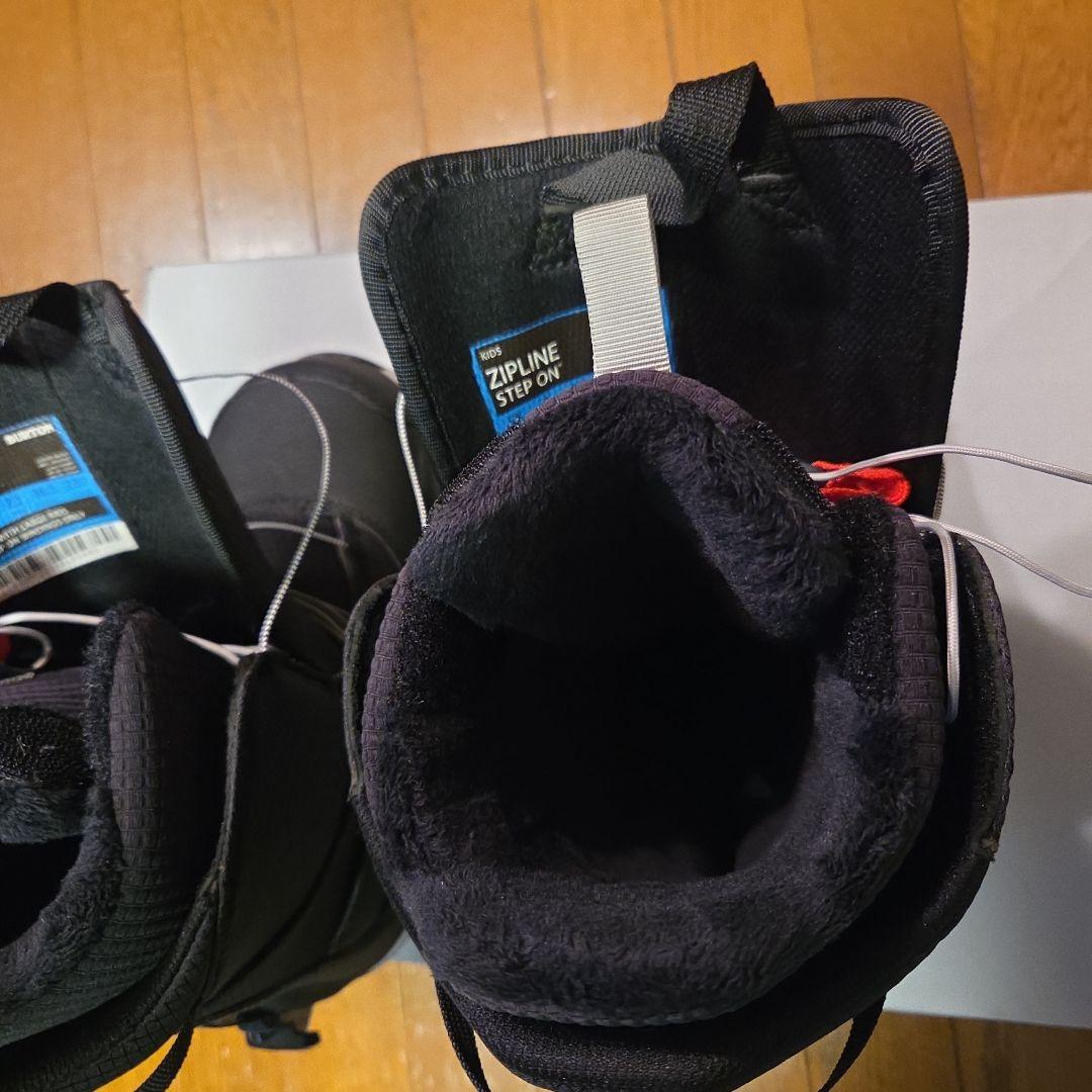 BURTON ZIPLINE STEP ON 23cm 　ステップオン　キッズ