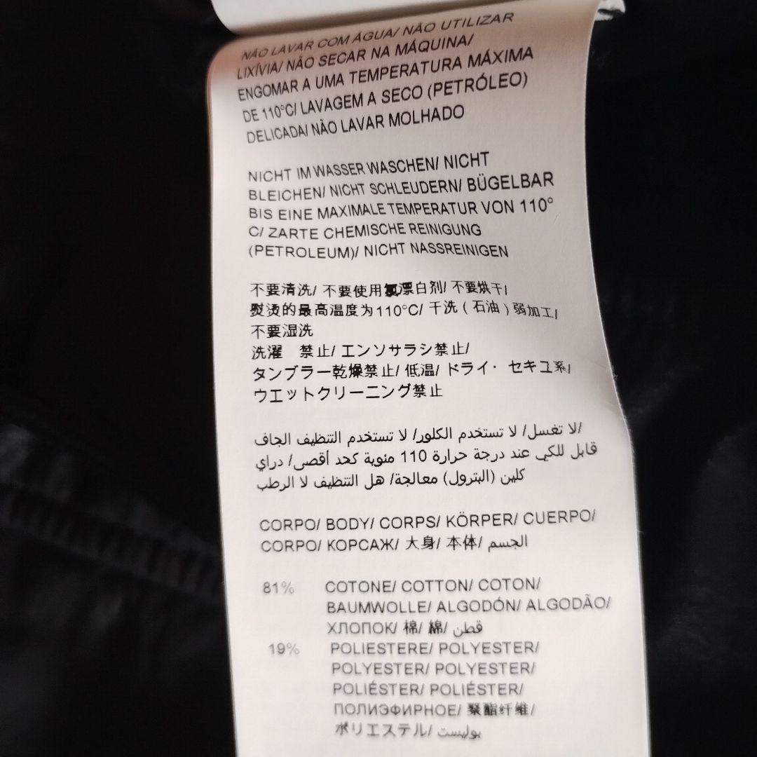 タトラス　 フード付き ブラックモッズコート