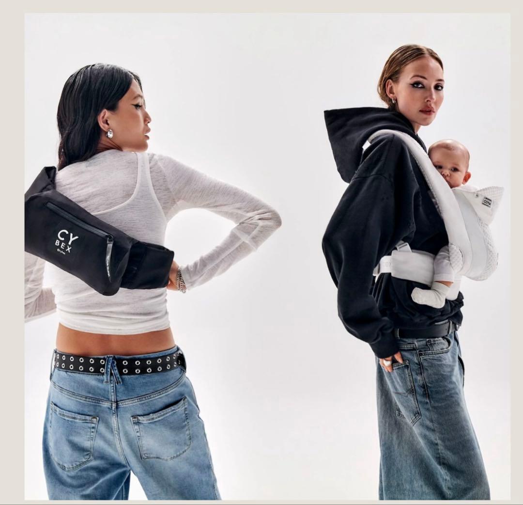 Cybex 抱っこ紐 ライトグレー　コヤキャリア