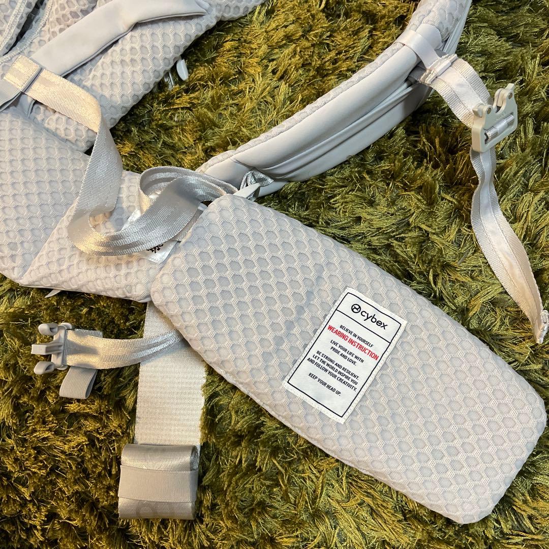 Cybex 抱っこ紐 ライトグレー　コヤキャリア