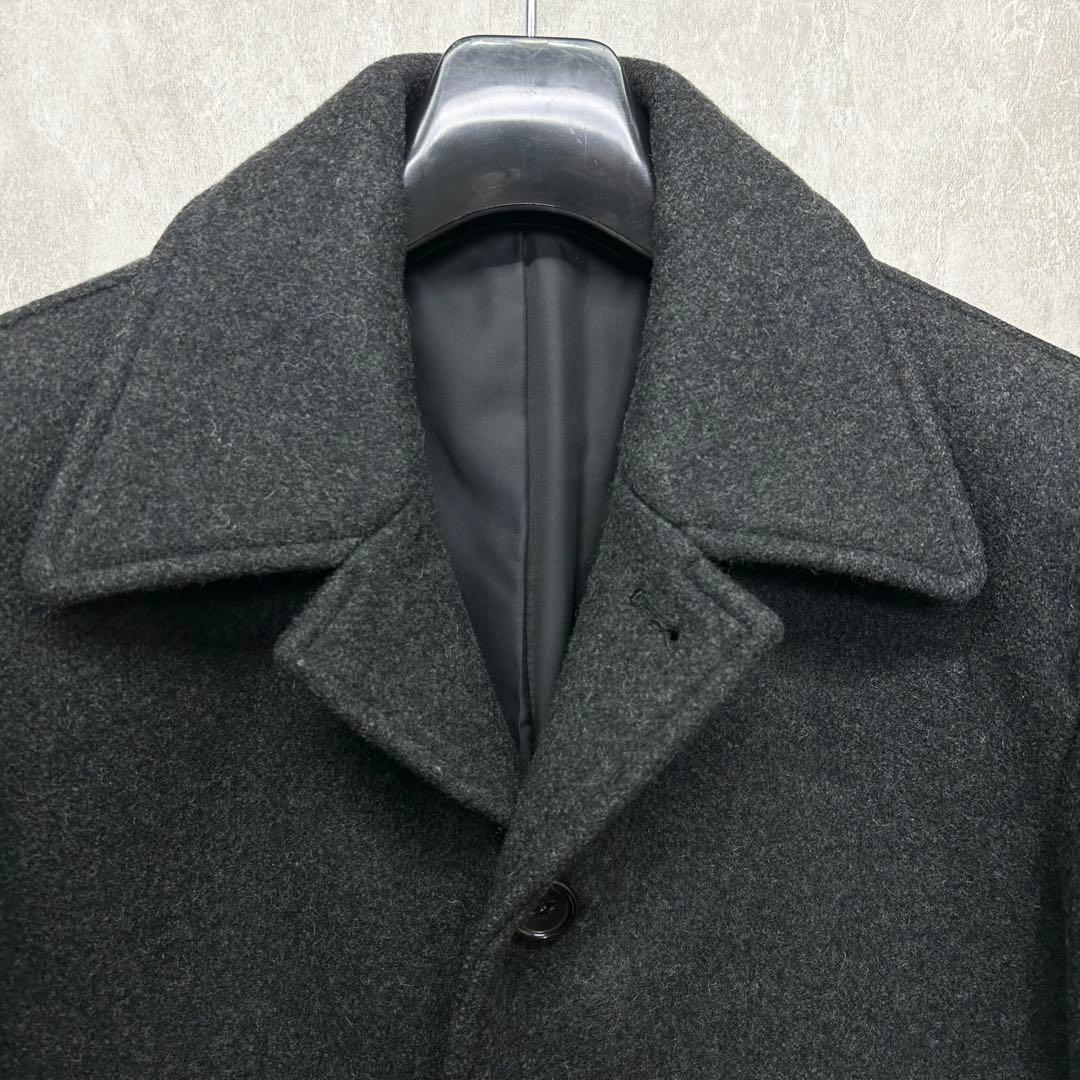 希少 AD2001 コムデギャルソンオム 田中オム メルトンウールコート S
