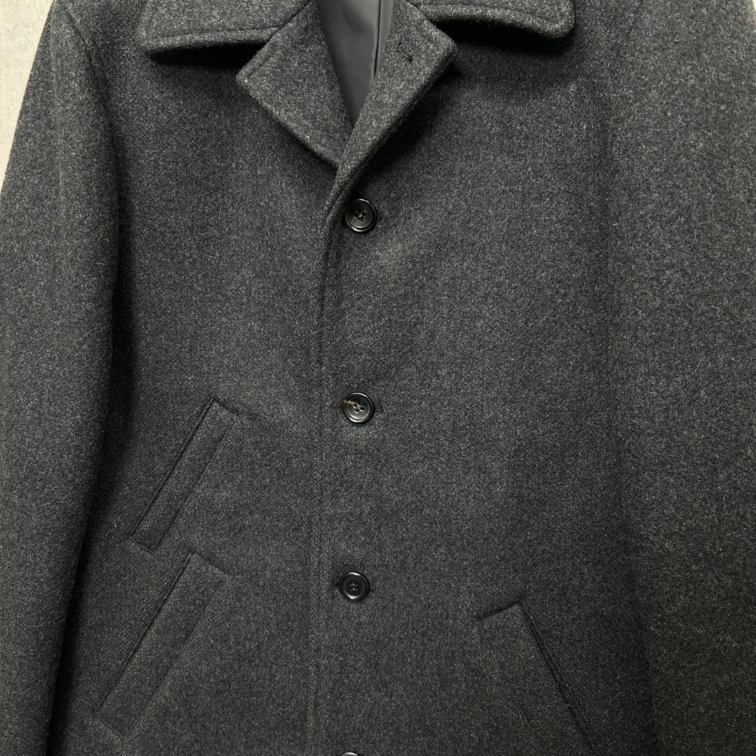 希少 AD2001 コムデギャルソンオム 田中オム メルトンウールコート S