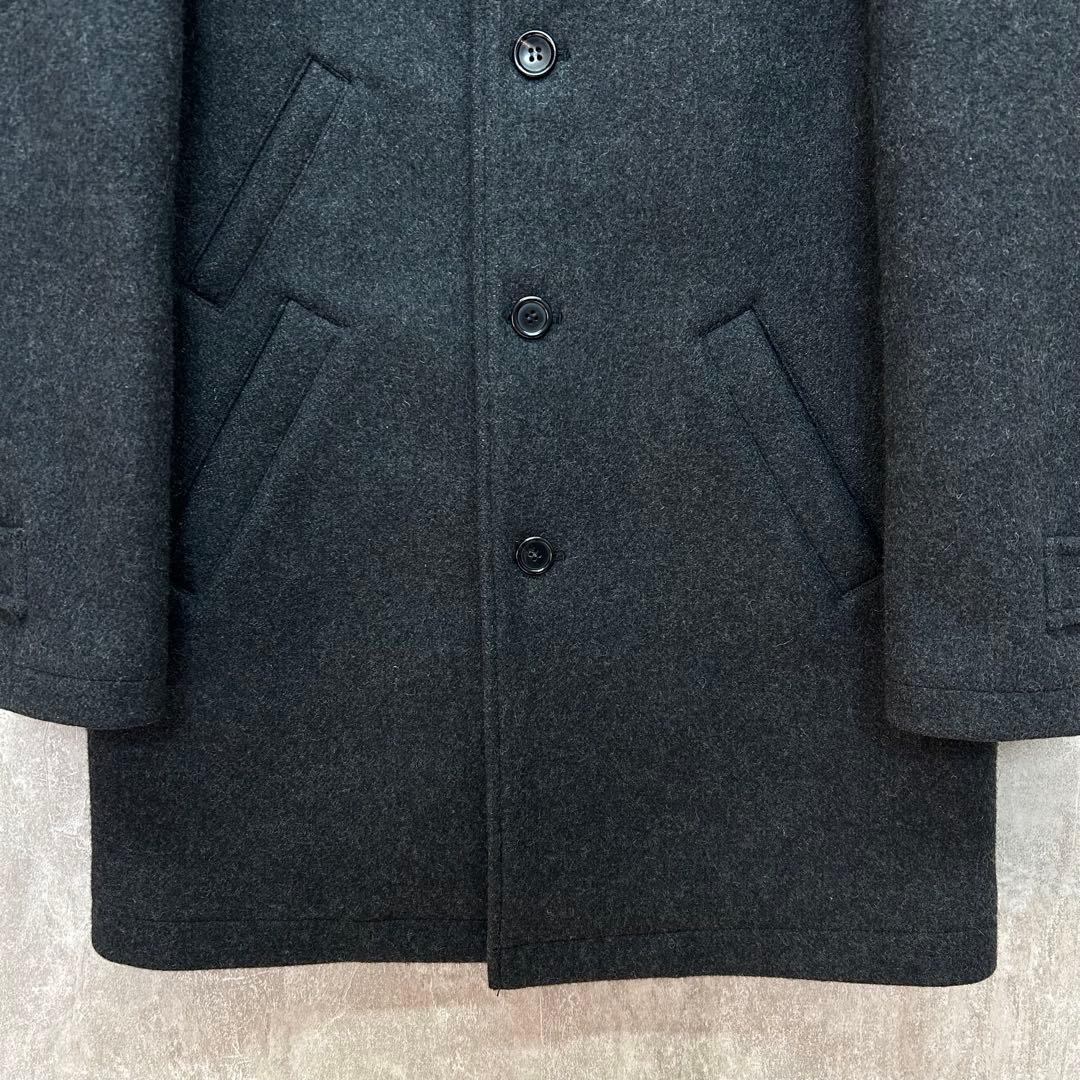 希少 AD2001 コムデギャルソンオム 田中オム メルトンウールコート S