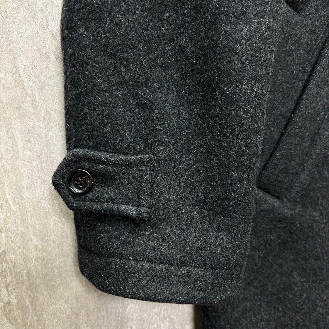 希少 AD2001 コムデギャルソンオム 田中オム メルトンウールコート S