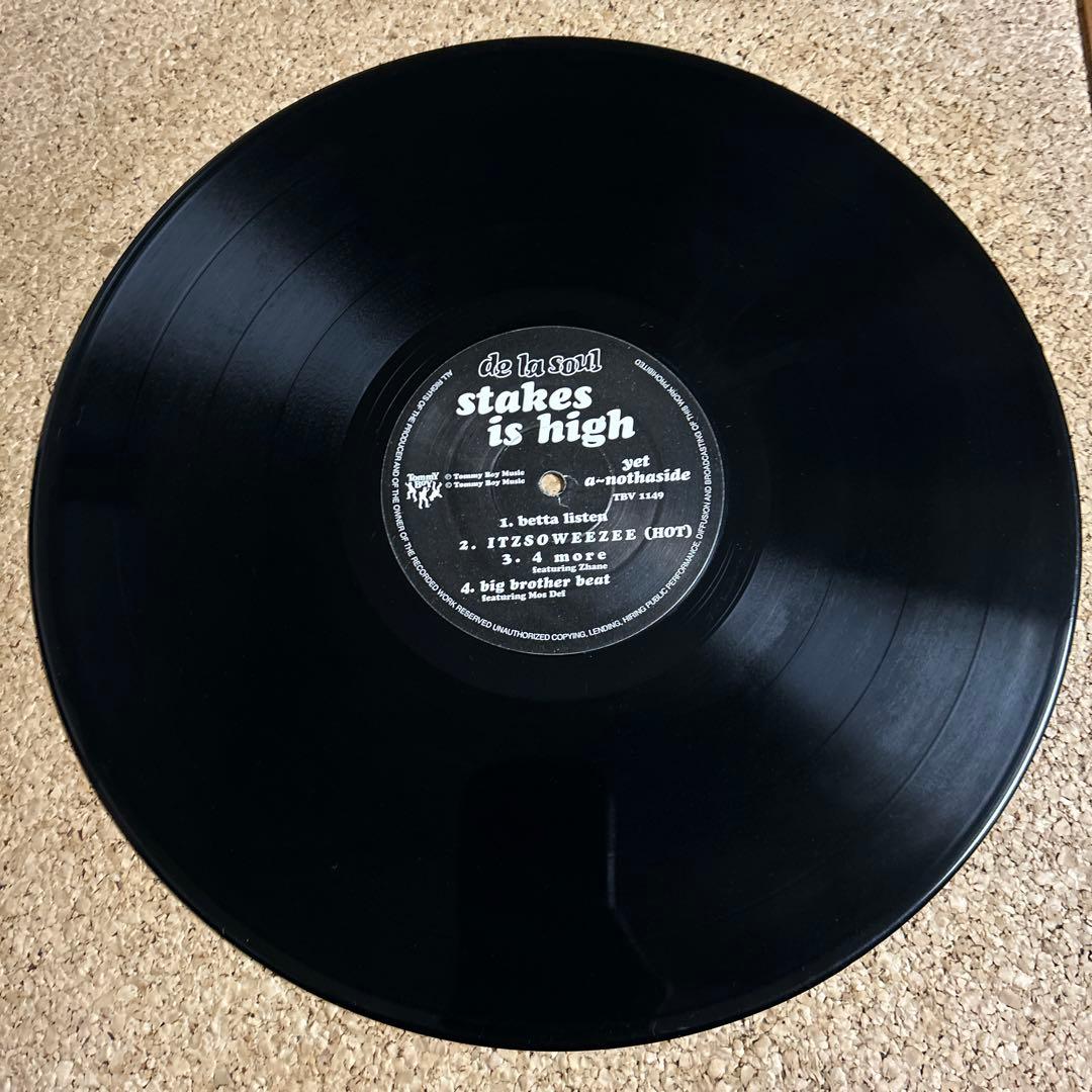 de la soul stakes is high アナログレコード