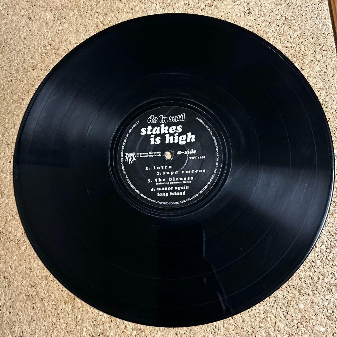 de la soul stakes is high アナログレコード