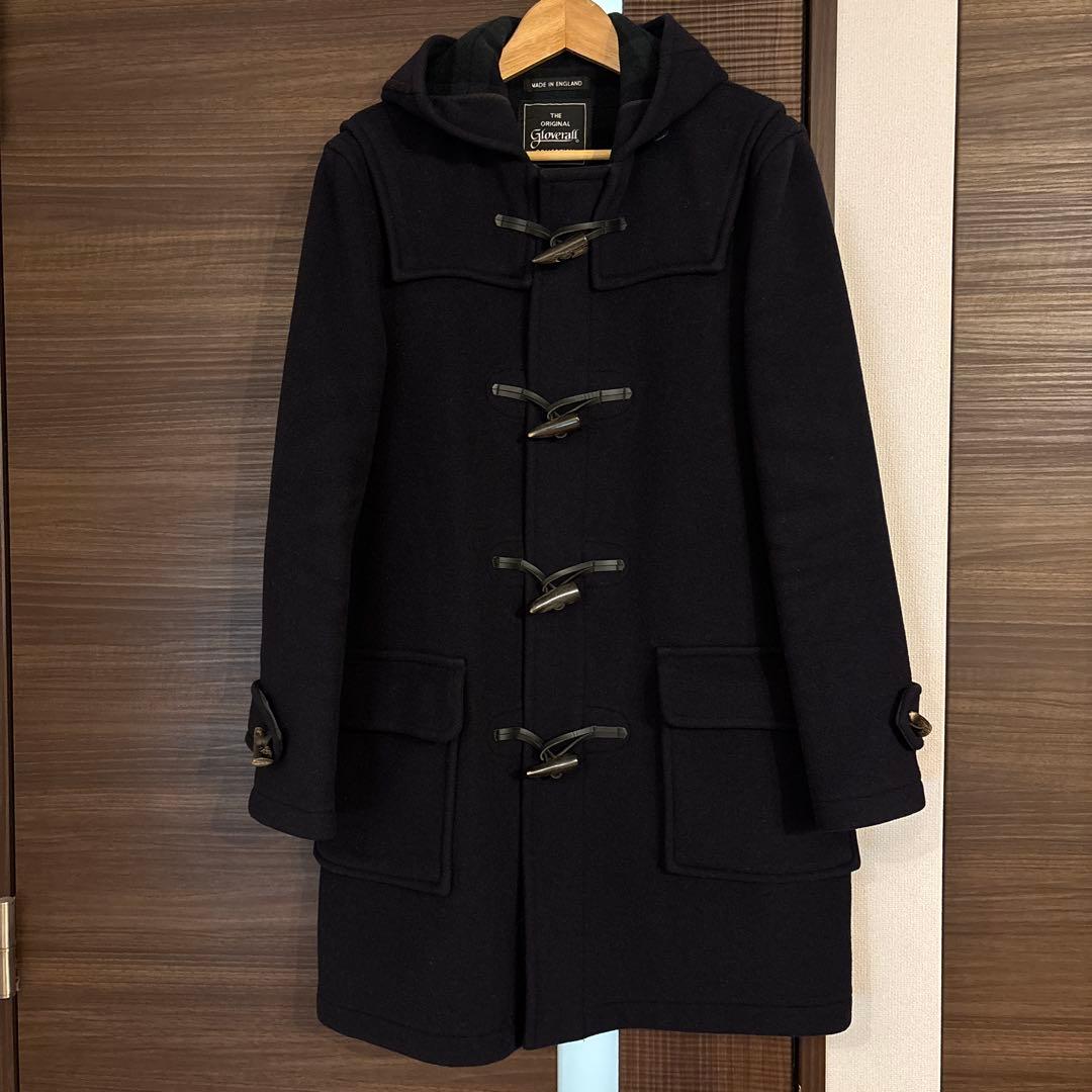 【グローバーオール】Lサイズ 美品ダッフルコートGloverall