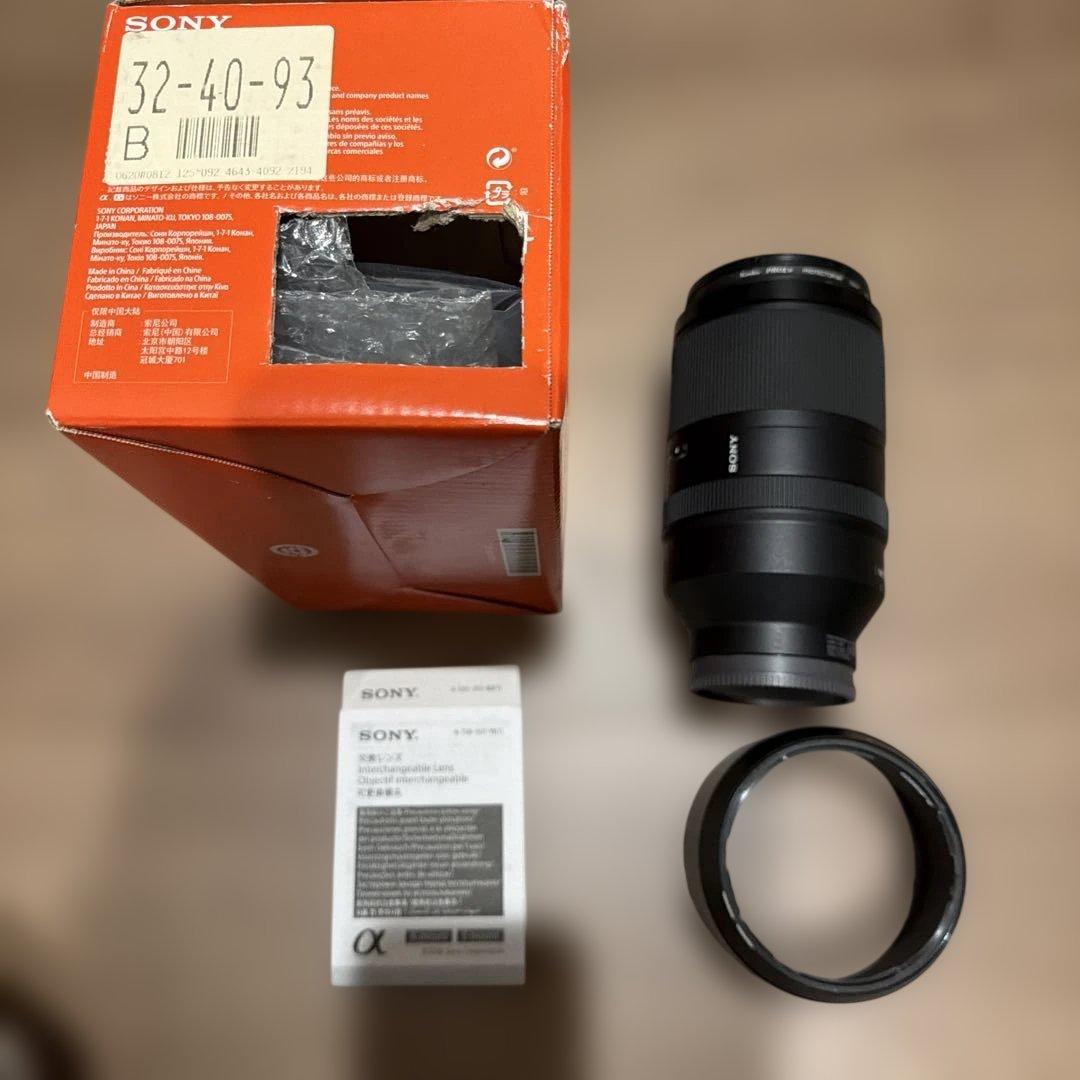 [未使用品級]SONY FE70-300mm F4.5-5.6SEL70300G