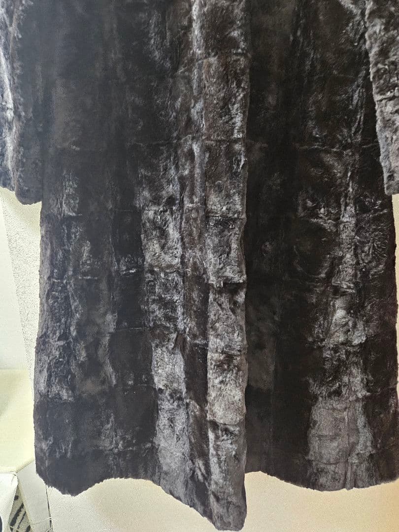 訳あり…三越 Palody リアルミンクファー ロングコート 艶やかな光沢