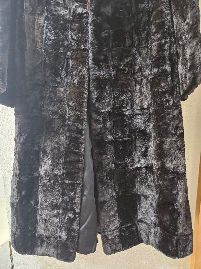 訳あり…三越 Palody リアルミンクファー ロングコート 艶やかな光沢