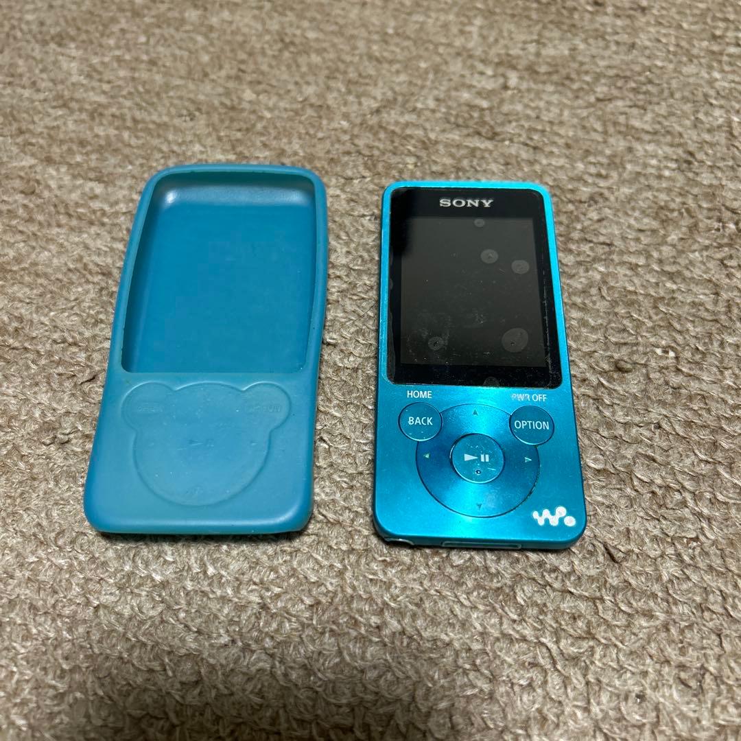 Sony ウォークマン ブルー 充実の付属品