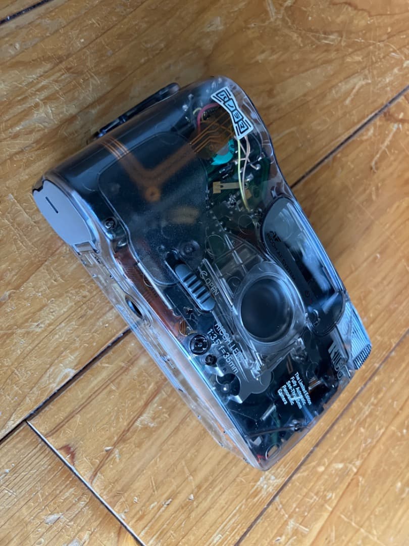 リコーFF-9D　スケルトンカメラ 美品