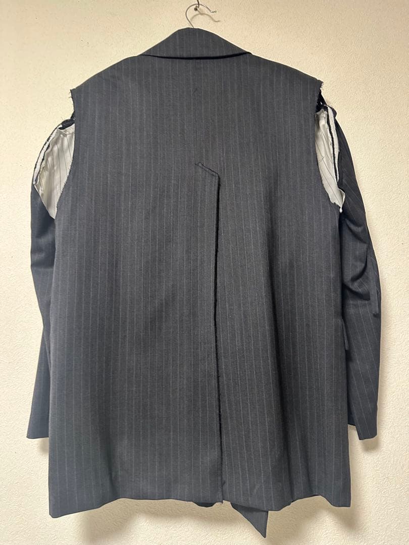 メゾンスペシャル ストライプ テーラードジャケット