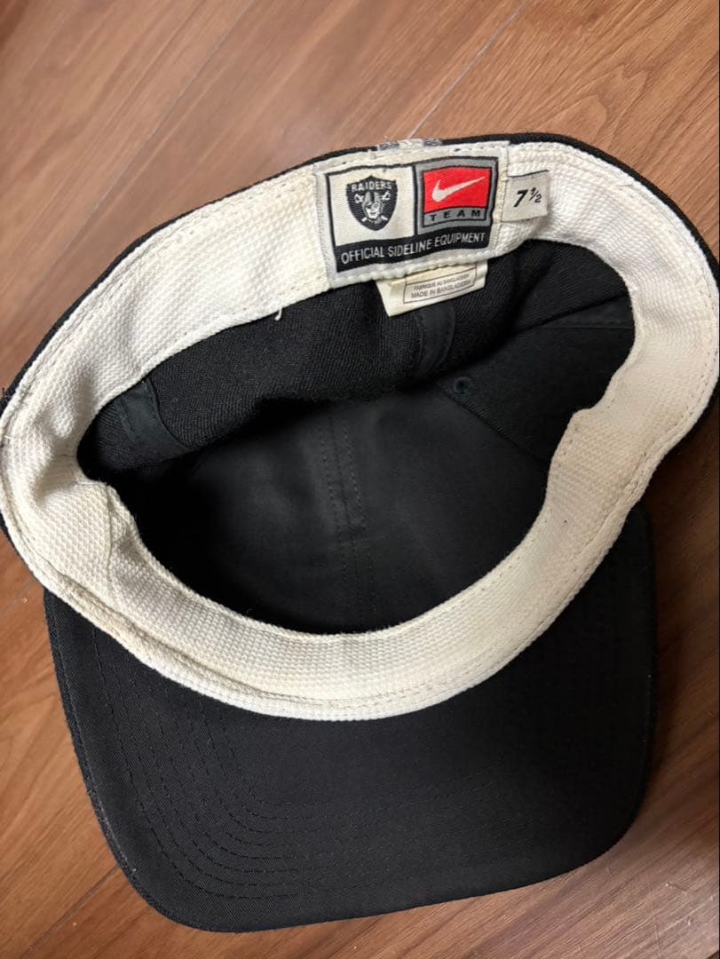 ヴィンテージ 00sレイダース キャップ NFL NIKE 降谷建志 kj着用