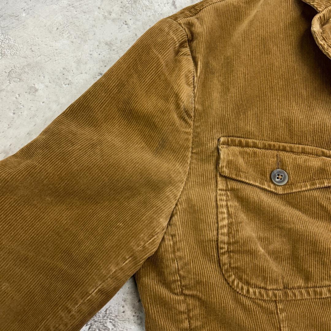 ホ*4様 ラルフローレン　エルボーパッチ　コーデュロイジャケット　古着　ライトブ