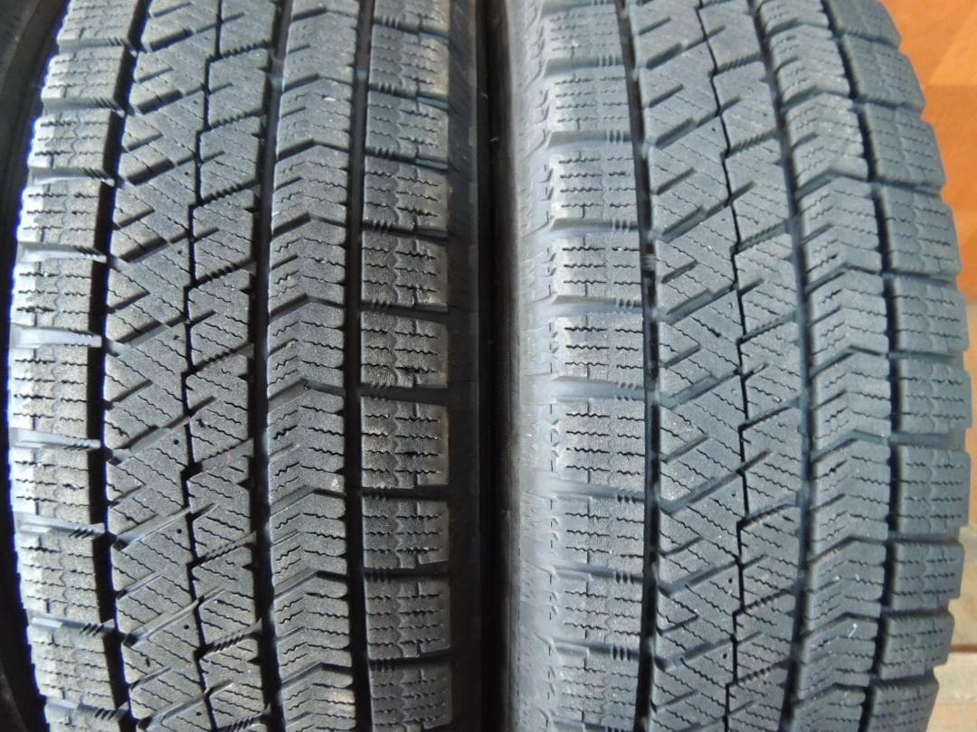 A77　155/65R14　ブリヂストン　スタッドレス4本　自家塗装　ハブ径56