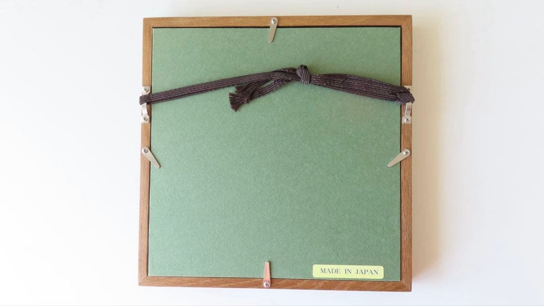 西淑 原画 2015 サイン入り かごと裁縫道具 額装 絵画