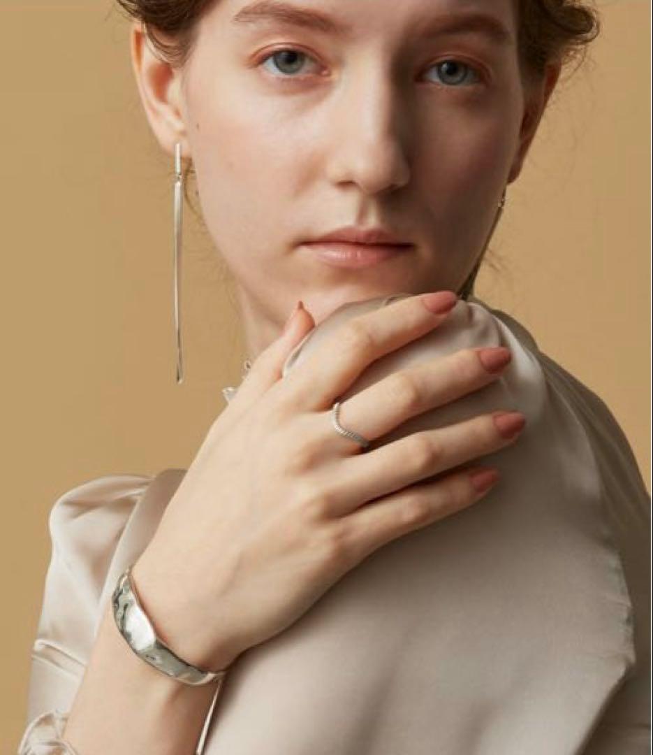 アガット　バングル　シルバー　silver spoon 美品