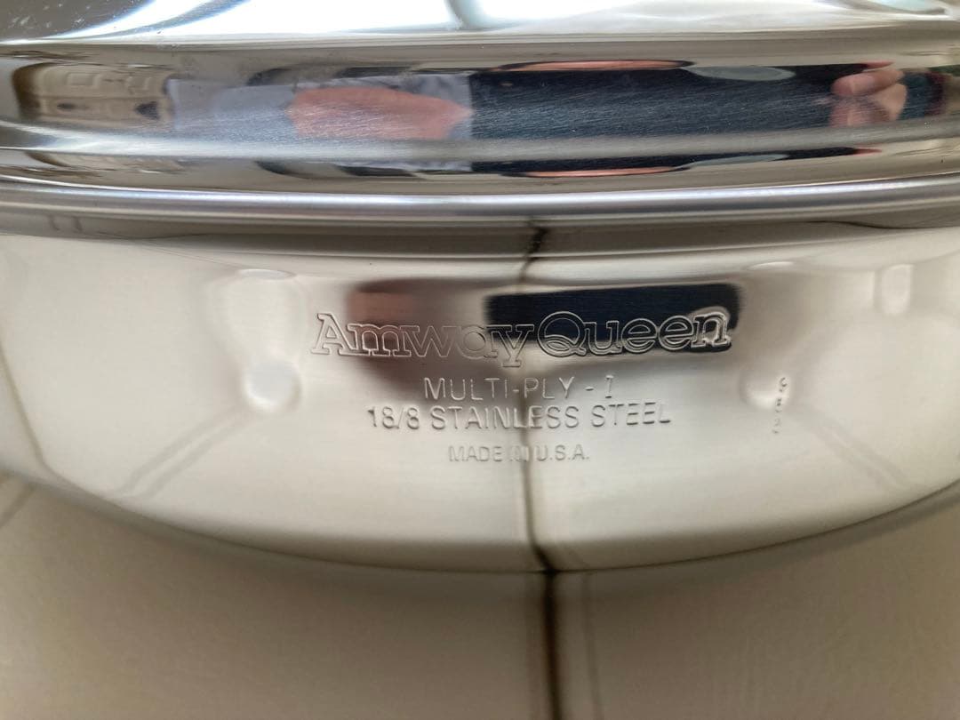 Amway アムウェイ クィーン　ウォック中華鍋　【網無し】