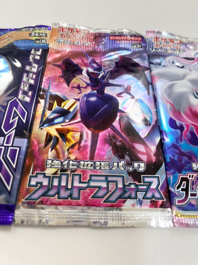 コレクションムーンウルトラフォースダークファンタズマポケモンカード未開封パック