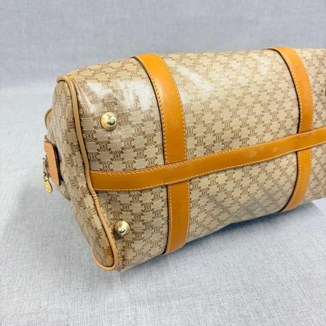 CELINE セリーヌ マカダム トリオンフ ハンドバッグ ミニボストン PVC