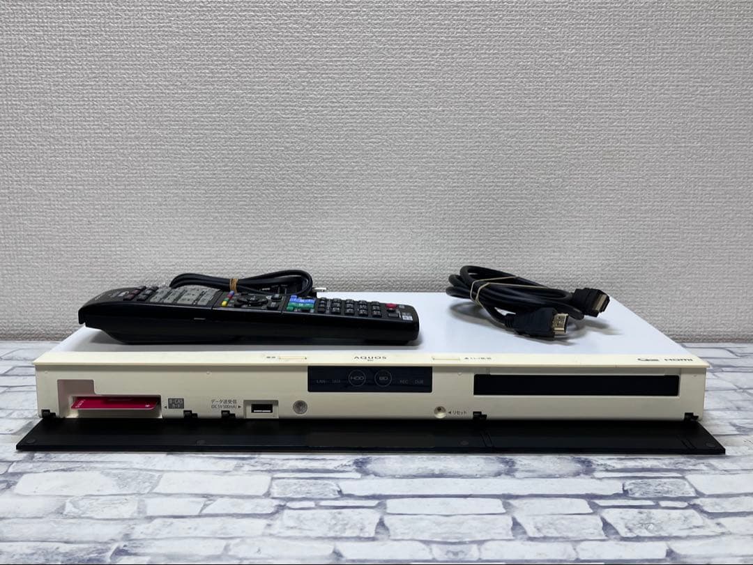 4K 1TB 2番組録画　シャープ　ブルーレイレコーダー　BD-WW1000