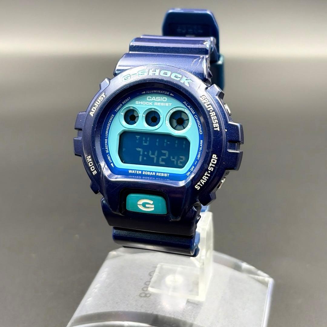 G-SHOCK DW-6900CC クレイジーカラーズ ブルー 三つ目