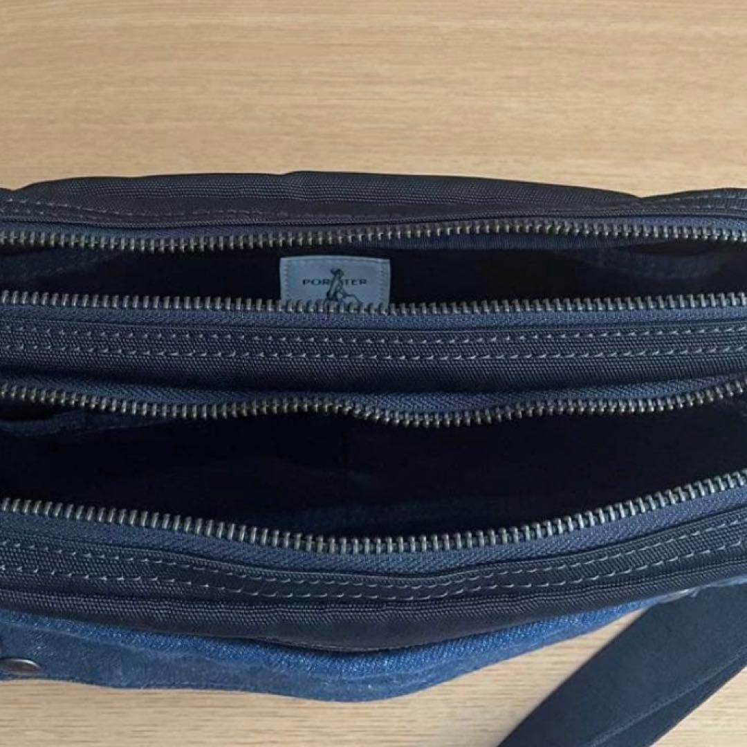 PORTER ショルダーバッグ デニム　吉田カバン