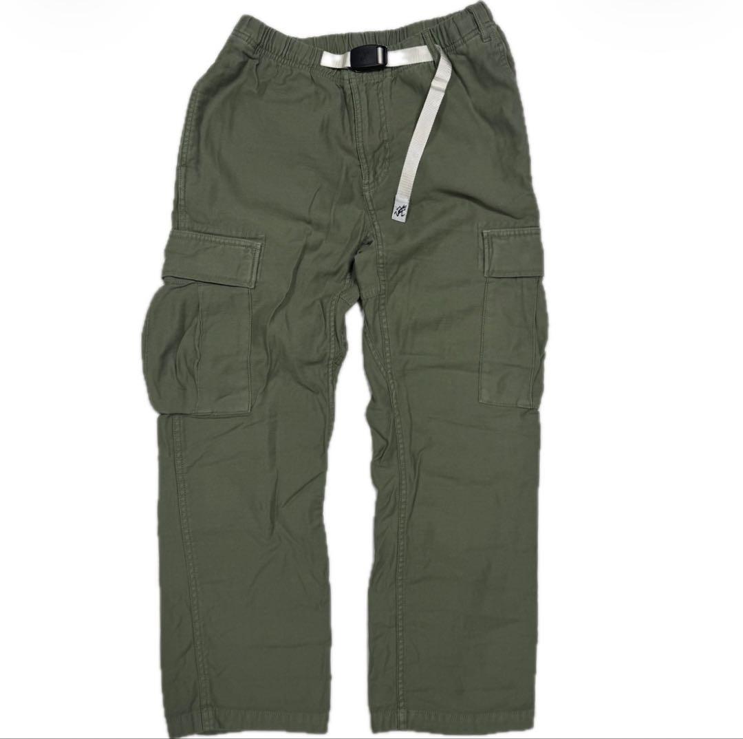 グランド × ロンハーマン M カーゴパンツ オリーブ 別注 イージーパンツ