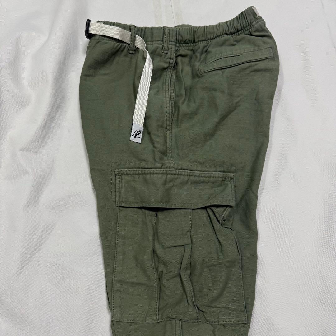 グランド × ロンハーマン M カーゴパンツ オリーブ 別注 イージーパンツ