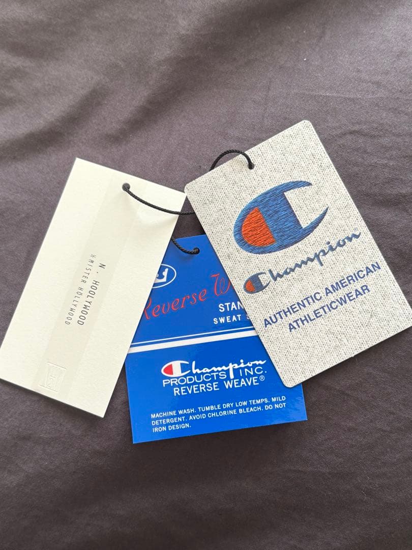 【N.HOOLYWOOD × Champion】リバースウィーブ スウェット