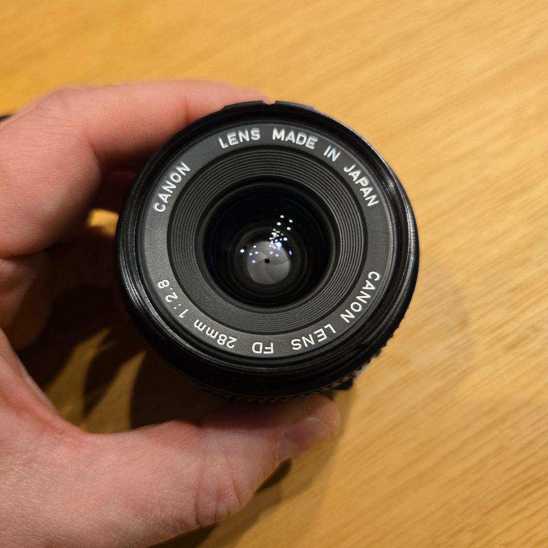 レンズ(単焦点) Canon New FD 28mm f2.8