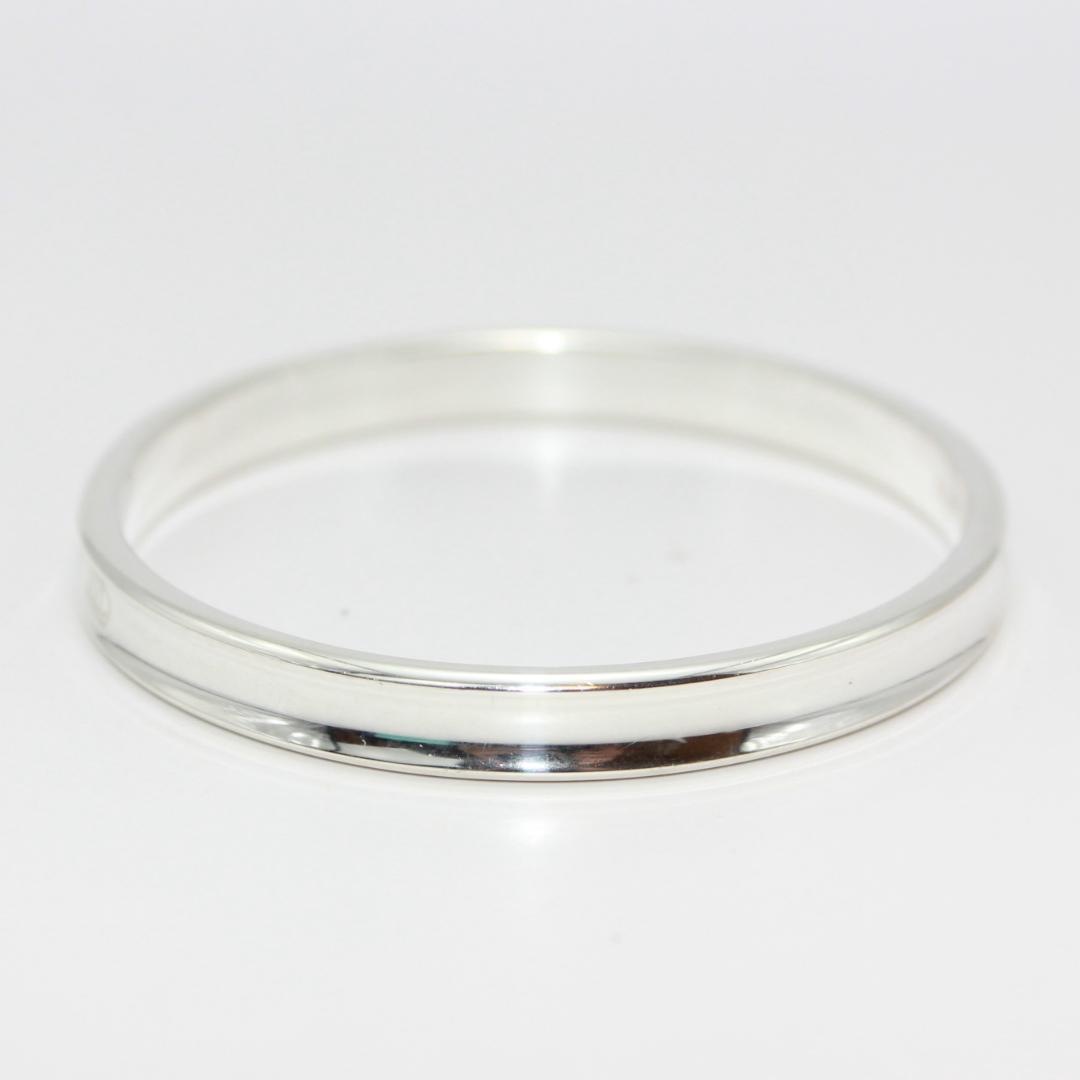 美品 Tiffany&Co. ティファニー 1837 ナロー カフ バングル