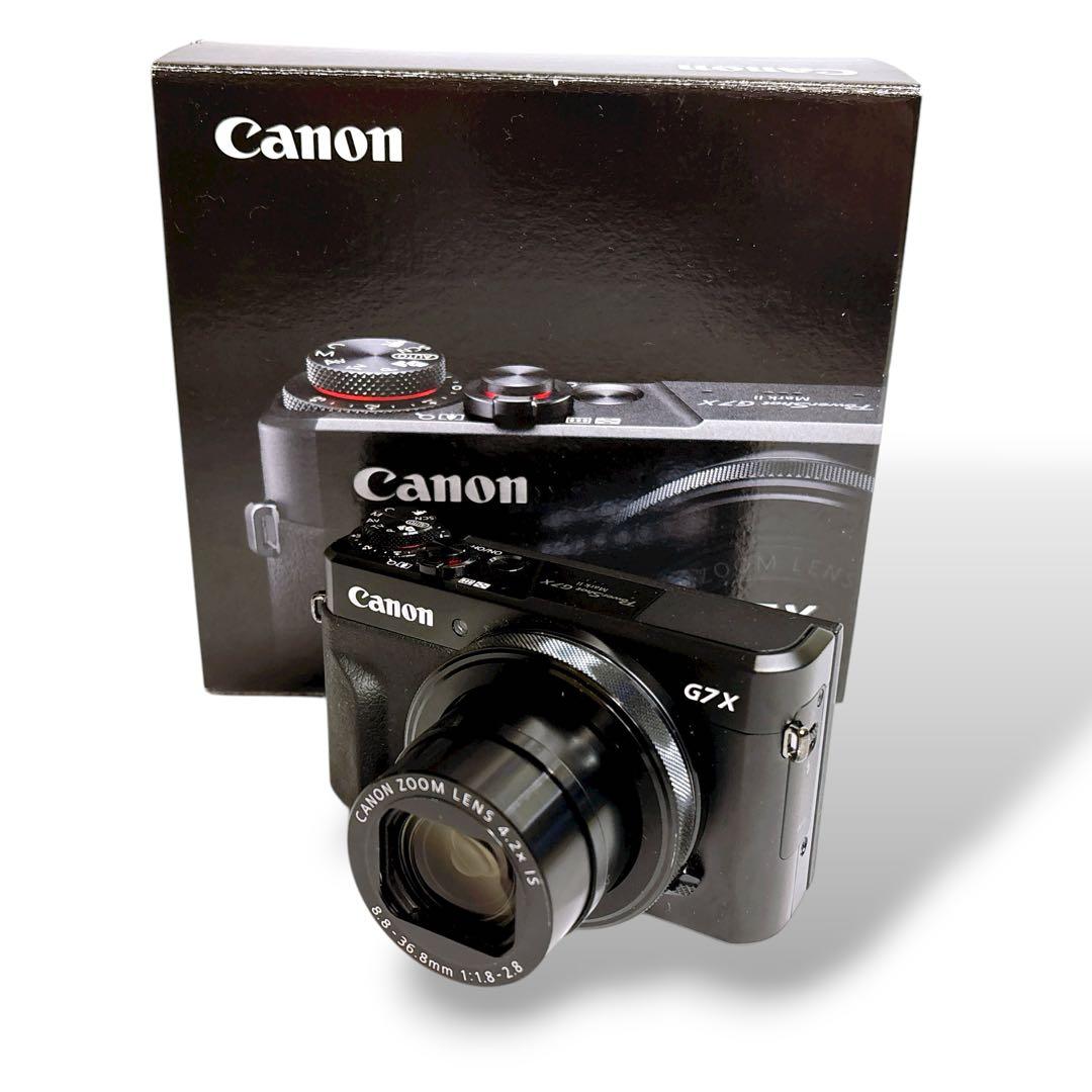 【美品】Canon PowerShot G7X Mark Ⅱ キャノン　デジカメ