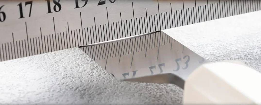 ステン本焼V金10号先丸柳刃包丁30cm人工象牙八角柄