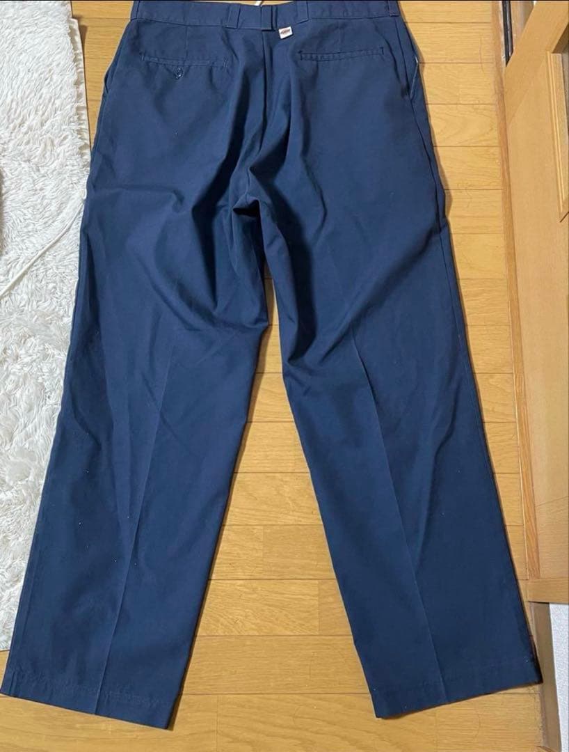 Dickies874 チノパン USA製 ネイビー W36 80s