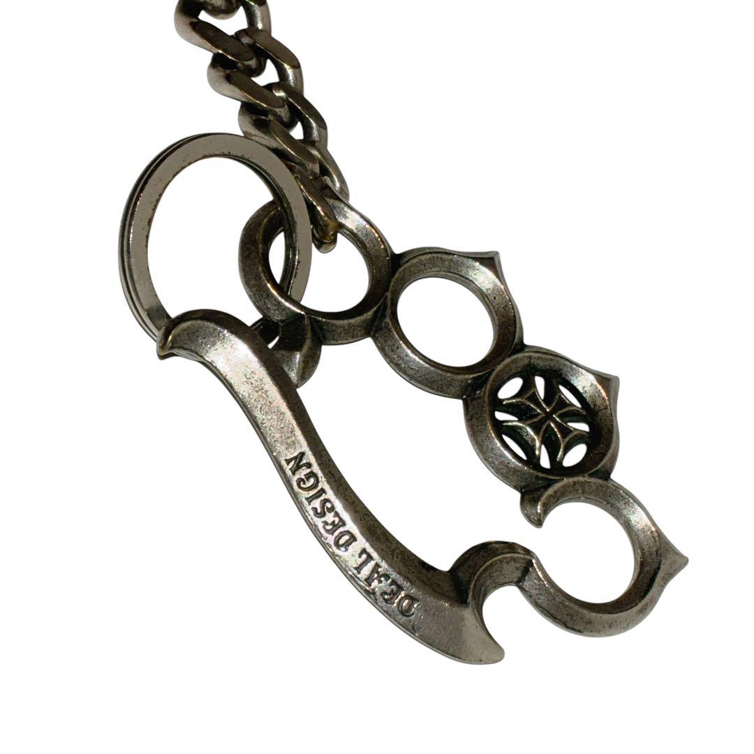 DEAL DESIGN ウォレットチェーン ブレードジャック シルバー　ディール