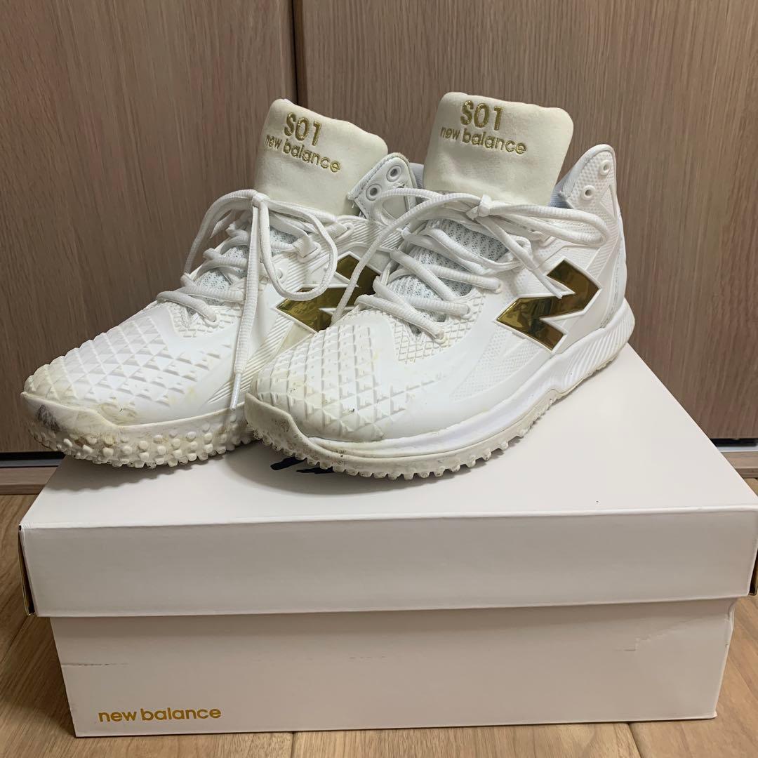 最終値下　Ohtani v1 大谷翔平 ニューバランス ホワイト ゴールド